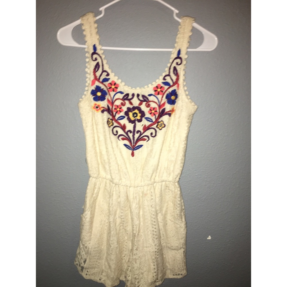Cream colored romper